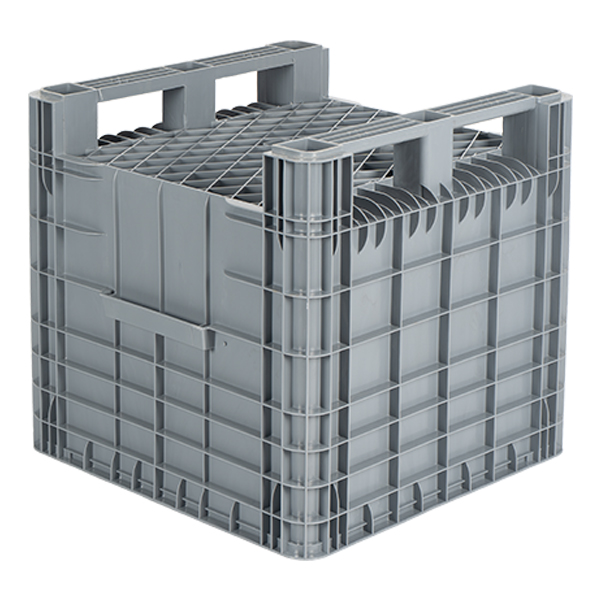 Zatvoreni plastični kontejneri sa klizačem 800x800x760mm